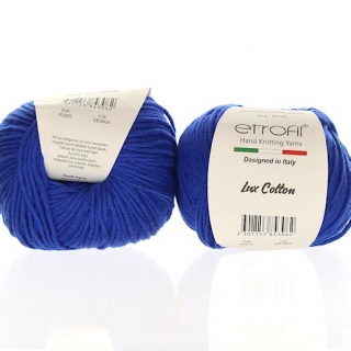 Příze Lux Cotton královská modř 70525