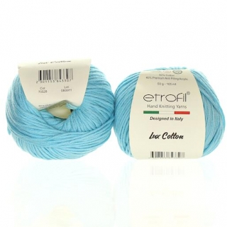 Příze Lux Cotton tyrkysová 70528