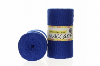 Cotton Macrame 2mm královská modř 46