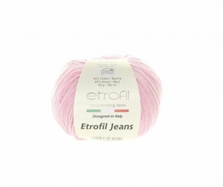 Příze Etrofil Jeans baby růžová 073