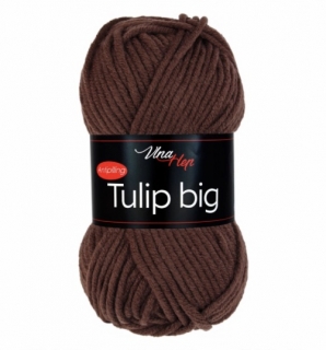 Příze Tulip Big hnědá 4220