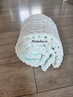 Puffy deka světle mentolová 64x72 cm