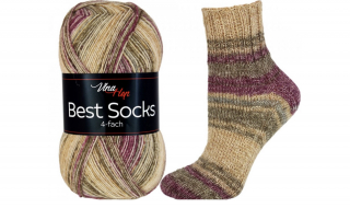 Příze Best Socks 4-fach 7323