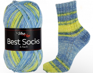Příze Best Socks 4-fach 7322