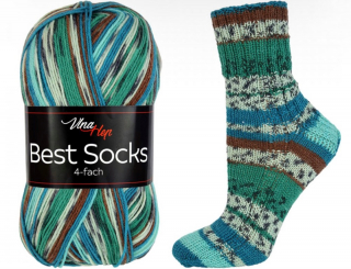 Příze Best Socks 4-fach 7301