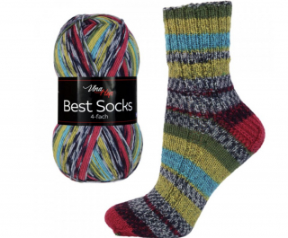 Příze Best Socks 4-fach 7069