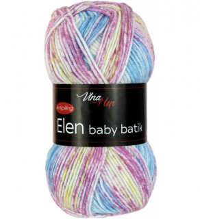 Příze Elen baby batik 5118