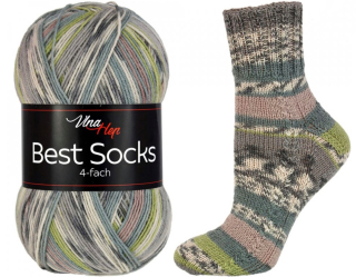 Příze Best Socks 4-fach 7305