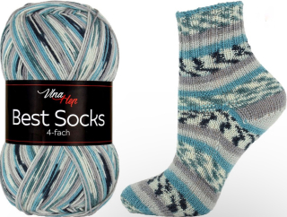 Příze Best Socks 4-fach 7360