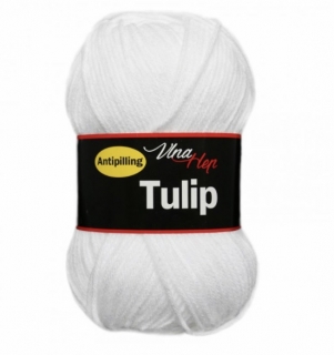 Příze Tulip bílá 4002