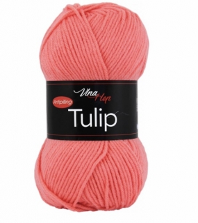 Příze Tulip tmavě lososová 4013