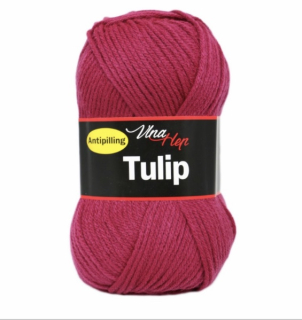 Příze Tulip tmavě purpurová 4049