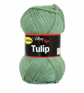 Příze Tulip bledě zelené 4135