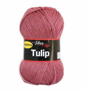 Příze Tulip tmavě starorůžová 4430