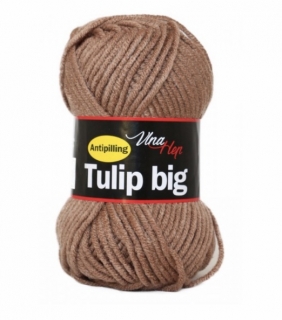 Příze Tulip Big hnědošedá 4223