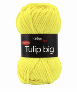 Příze Tulip Big neonově žlutá 4312