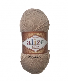Příze Diva Stretch pudrová 382