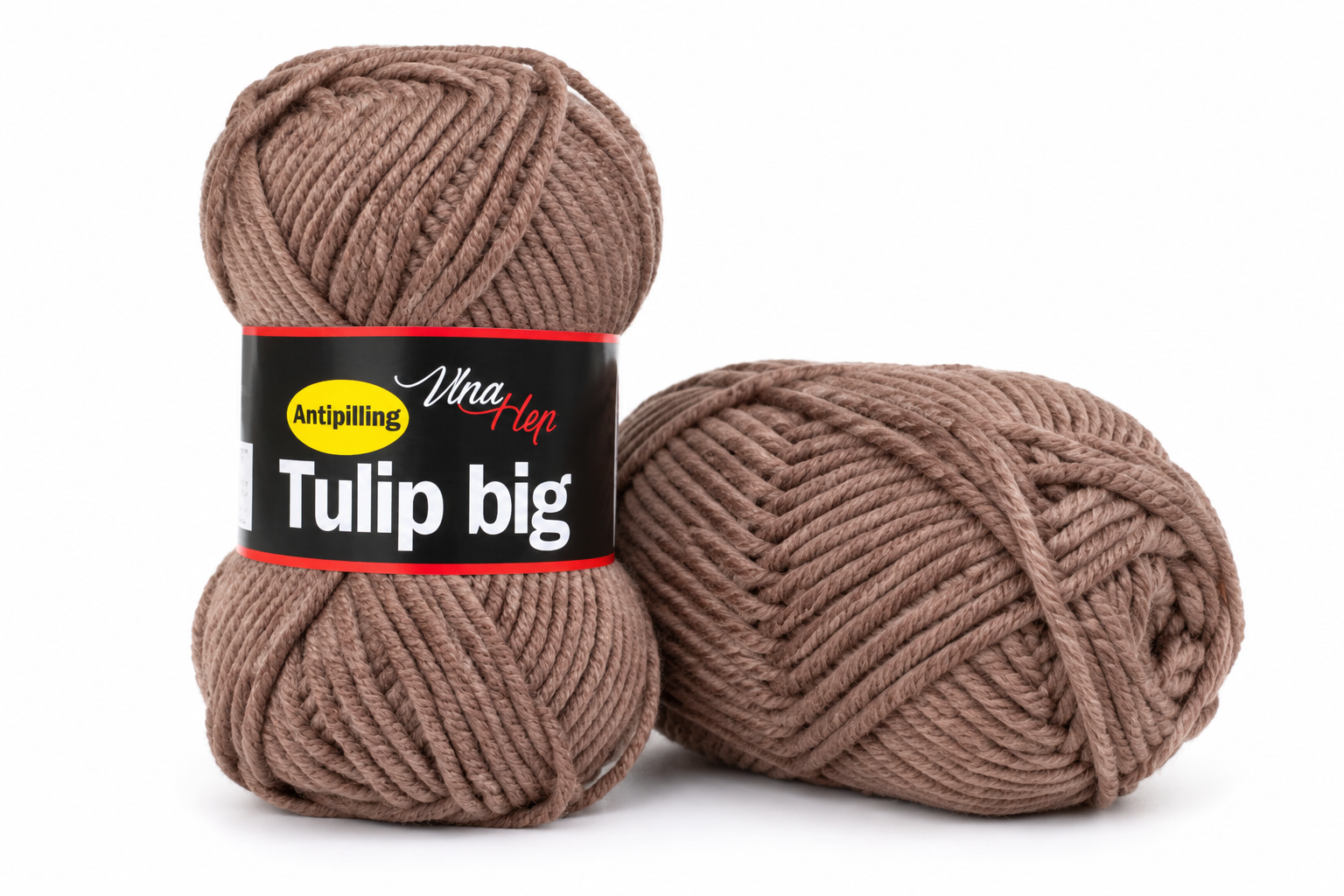 Příze Tulip Big hnědošedá 4223 Vlna-Hep