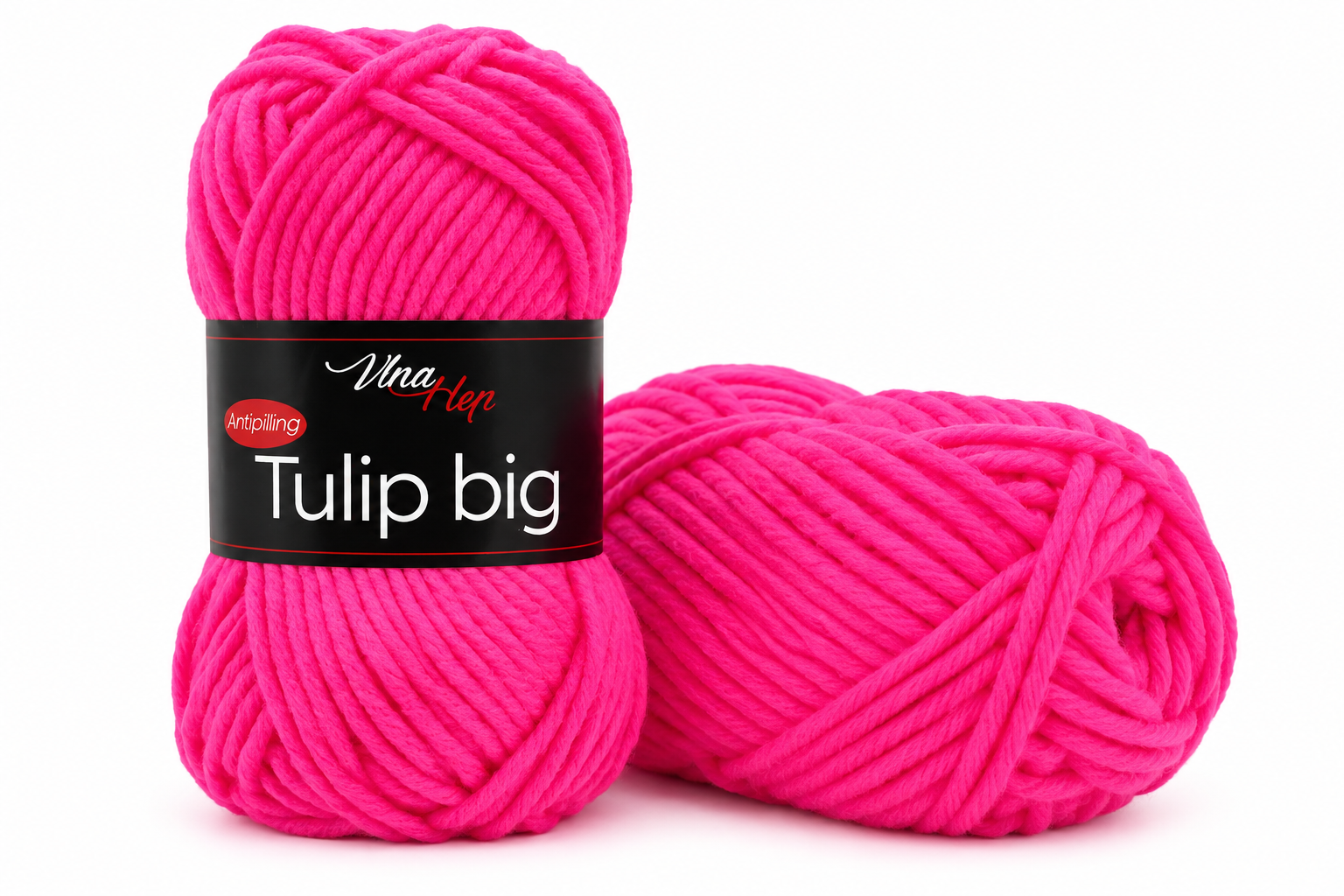 Příze Tulip Big neonově růžová 4314 Vlna-Hep