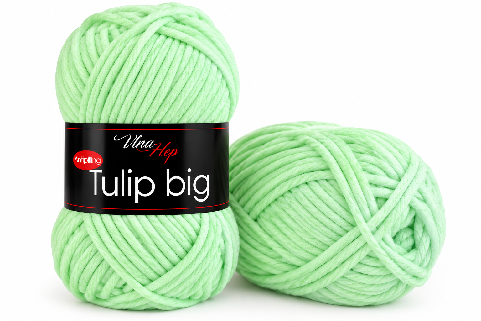 Příze Tulip Big pastelově zelená 4158 Vlna-Hep