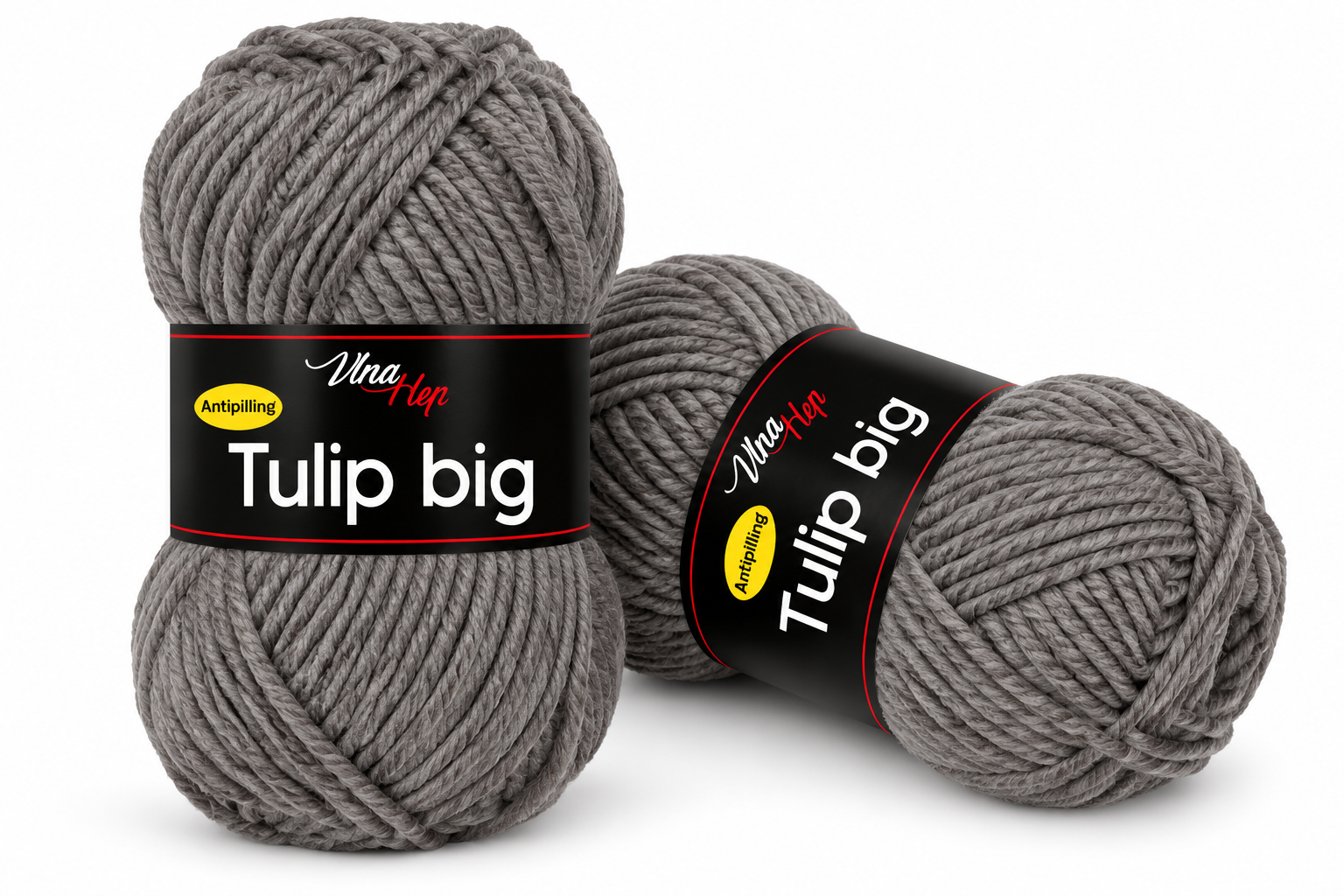 Příze Vlna-Hep Tulip Big šedá 4235