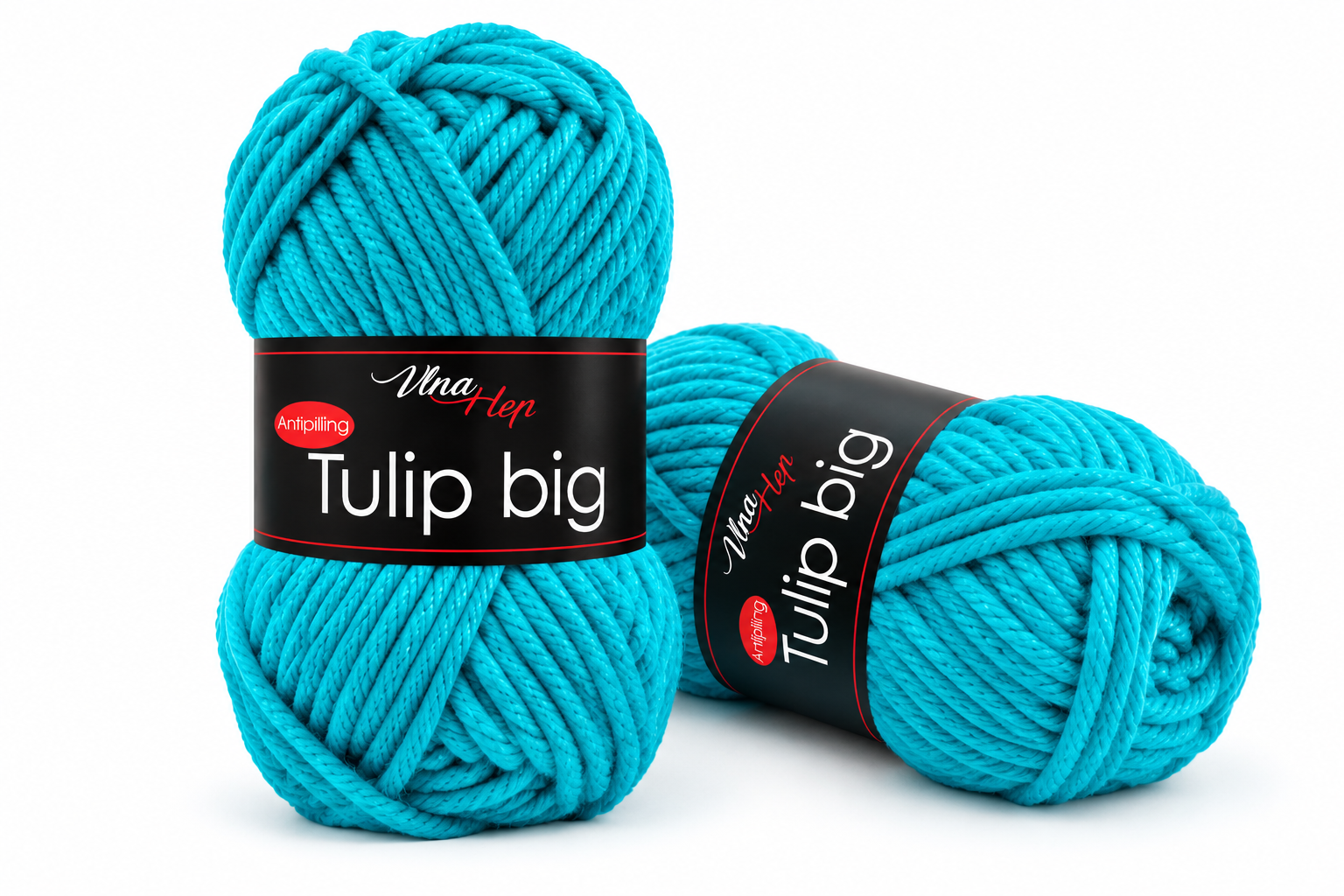 Příze Vlna-Hep Tulip Big tyrkysová 4124